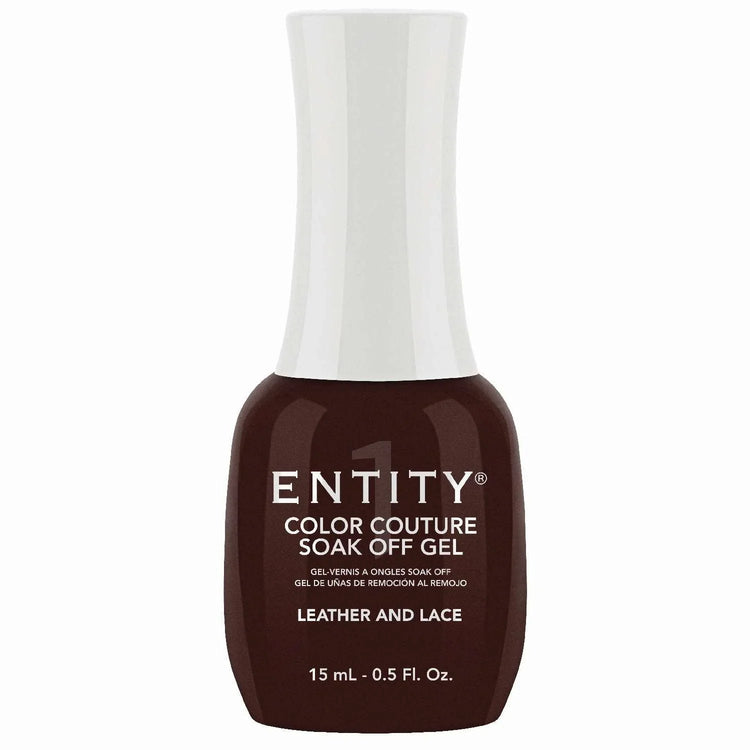 Entity Color Couture Soak Off Gel Leather And Lace 0.5 Fl Oz by ENTITY