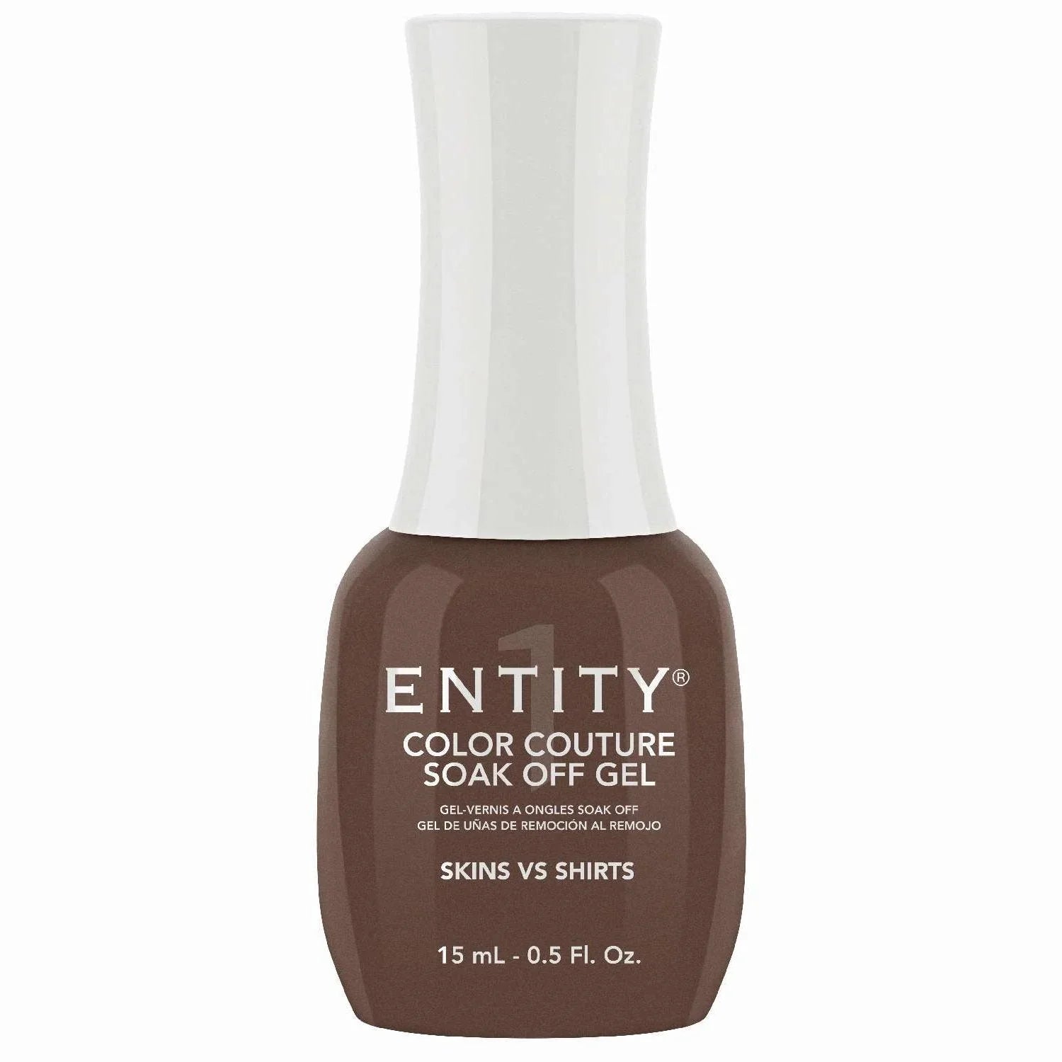 Entity Color Couture Soak Off Gel Skins Vs Shirts 0.5 Fl Oz by ENTITY