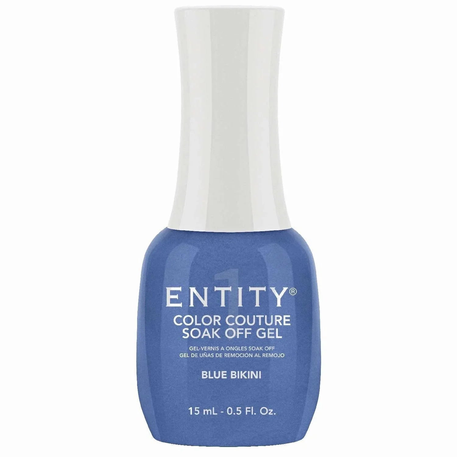 Entity Color Couture Soak Off Gel Blue Bikini 0.5 Fl Oz by ENTITY