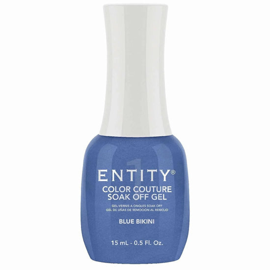 Entity Color Couture Soak Off Gel Blue Bikini 0.5 Fl Oz by ENTITY