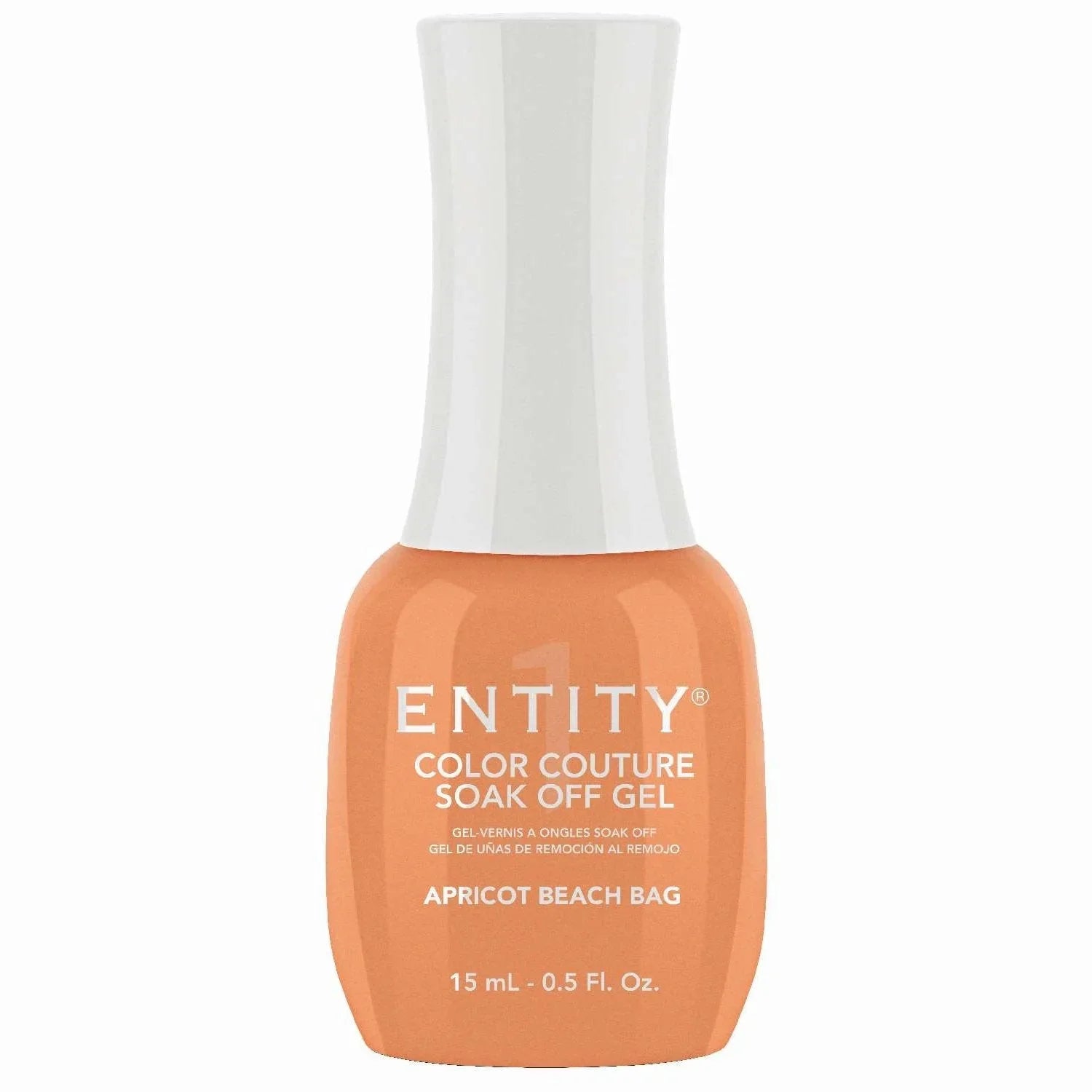 Entity Color Couture Soak Off Gel Apricot Beach Bag 0.5 Fl Oz by ENTITY
