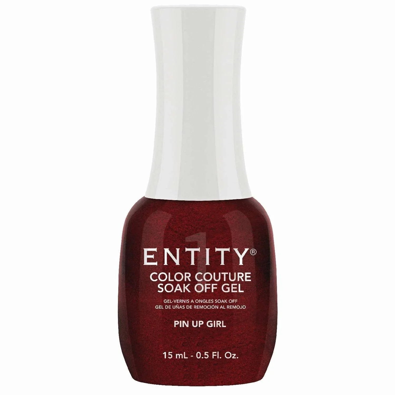 Entity Color Couture Soak Off Gel Pin Up Girl 0.5 Fl Oz by ENTITY