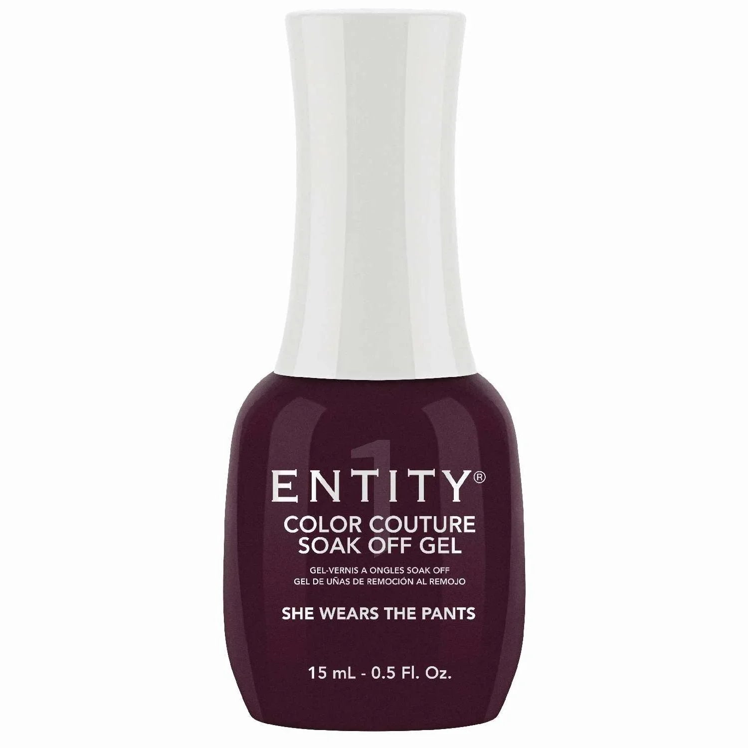 Entity Color Couture Soak Off Gel She Wears The Pants 0.5 Fl Oz by ENTITY