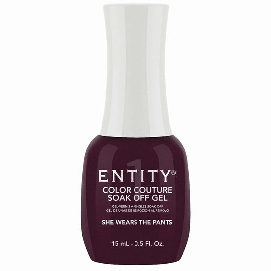 Entity Color Couture Soak Off Gel She Wears The Pants 0.5 Fl Oz by ENTITY