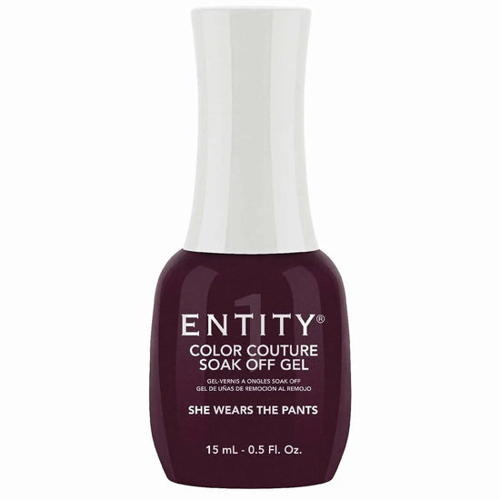 Entity Color Couture Soak Off Gel She Wears The Pants 0.5 Fl Oz