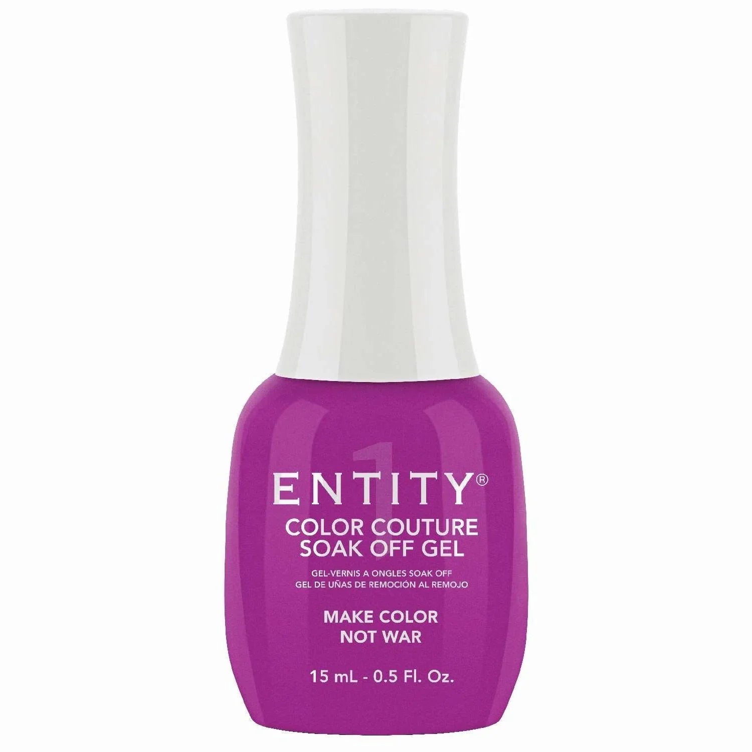 Entity Color Couture Soak Off Gel Make Color Not War 0.5 Fl Oz by ENTITY