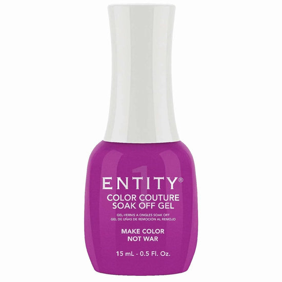 Entity Color Couture Soak Off Gel Make Color Not War 0.5 Fl Oz by ENTITY