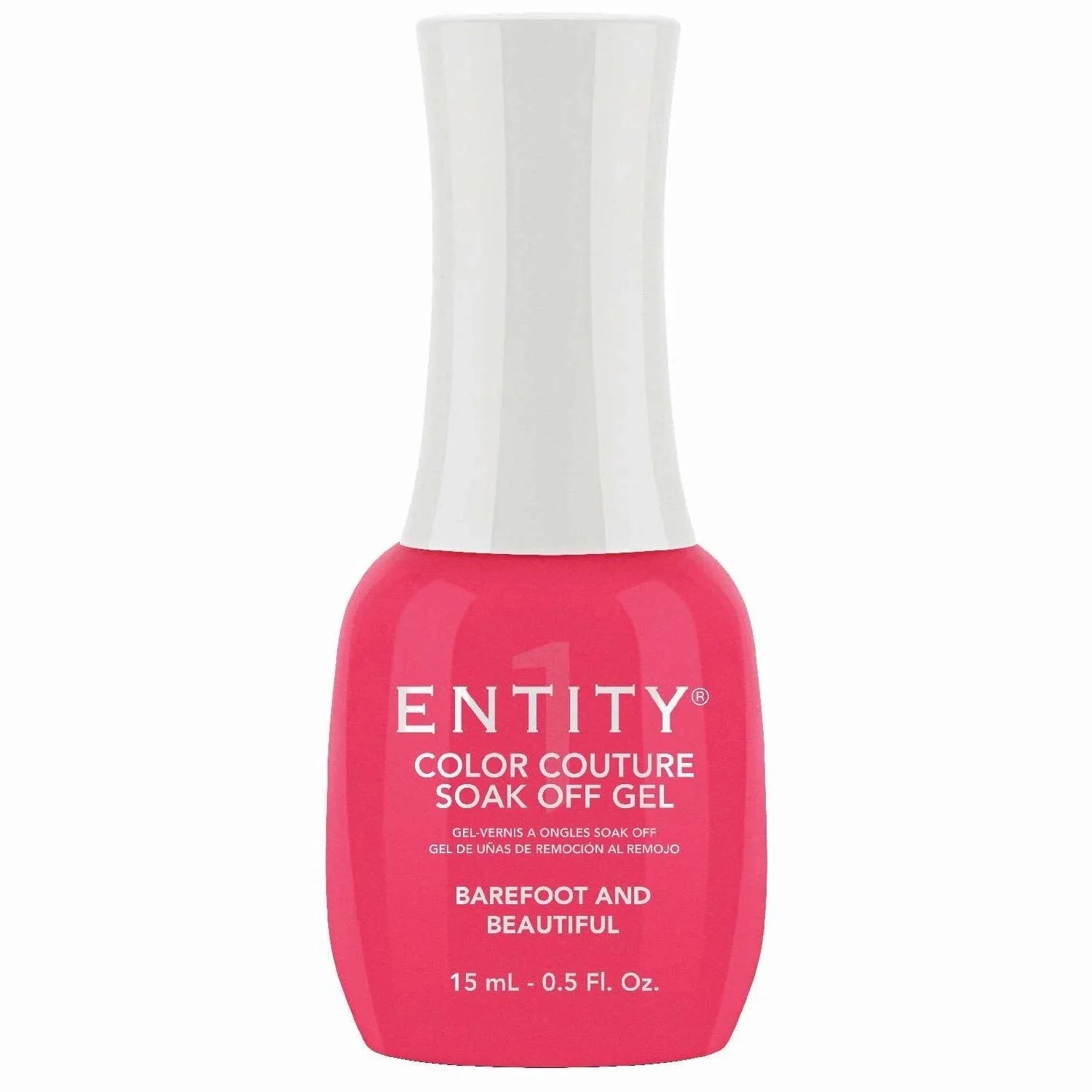 Entity Color Couture Soak Off Gel Barefoot And Beautiful 0.5 Fl Oz by ENTITY
