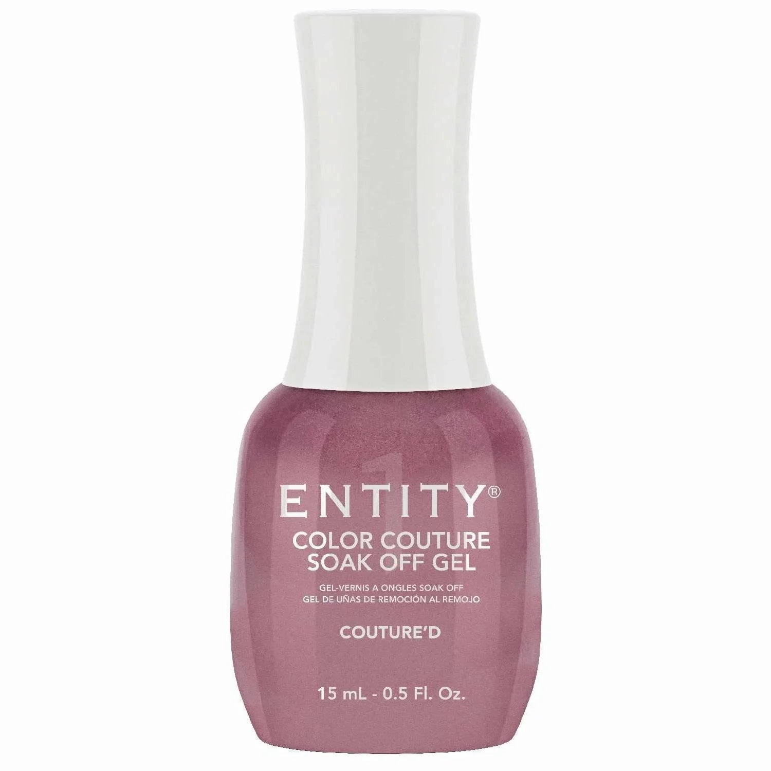Entity Color Couture Soak Off Gel Coutured 0.5 Fl Oz by ENTITY
