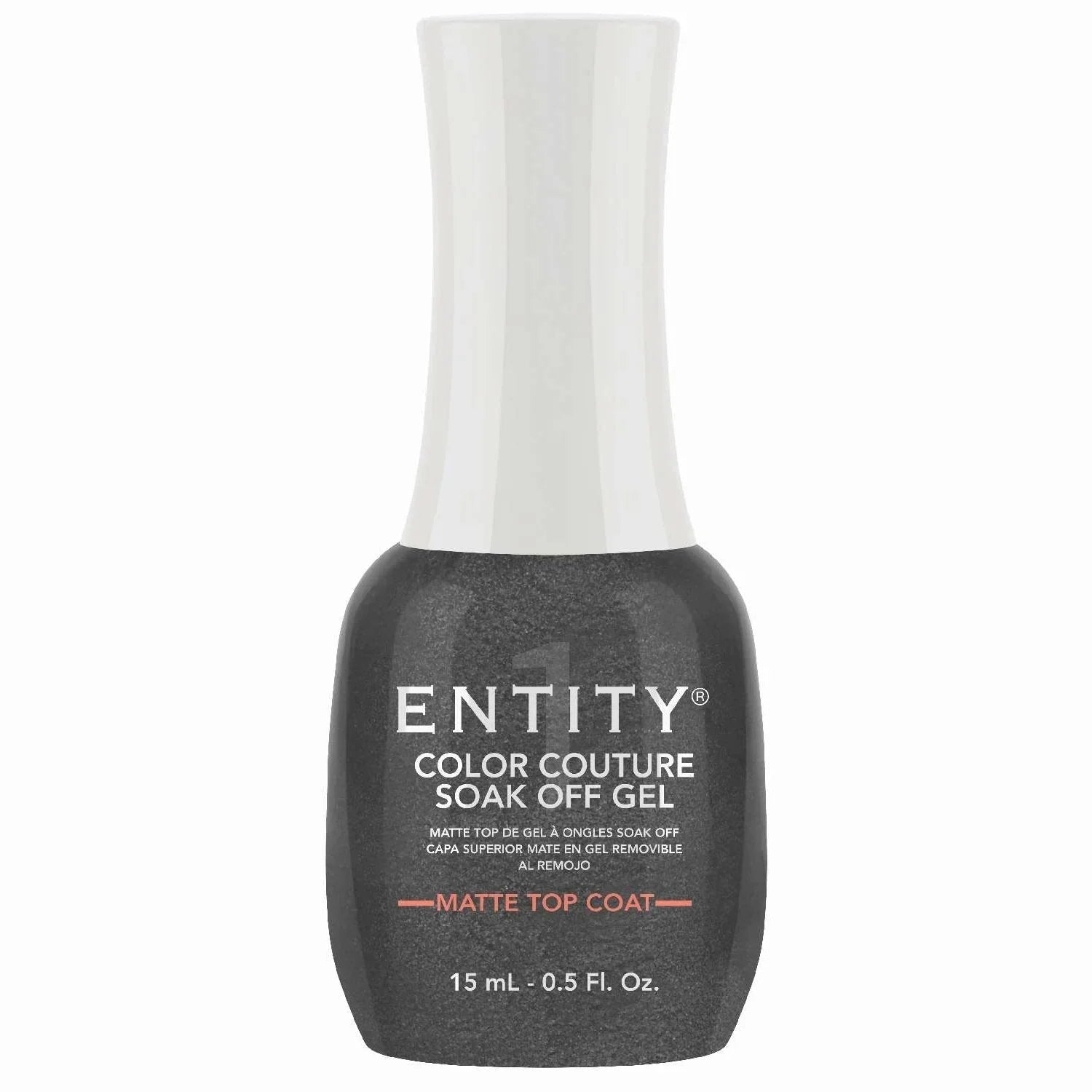 Entity Color Couture Soak Off Gel Matte Top Coat 0.5 Fl Oz by ENTITY