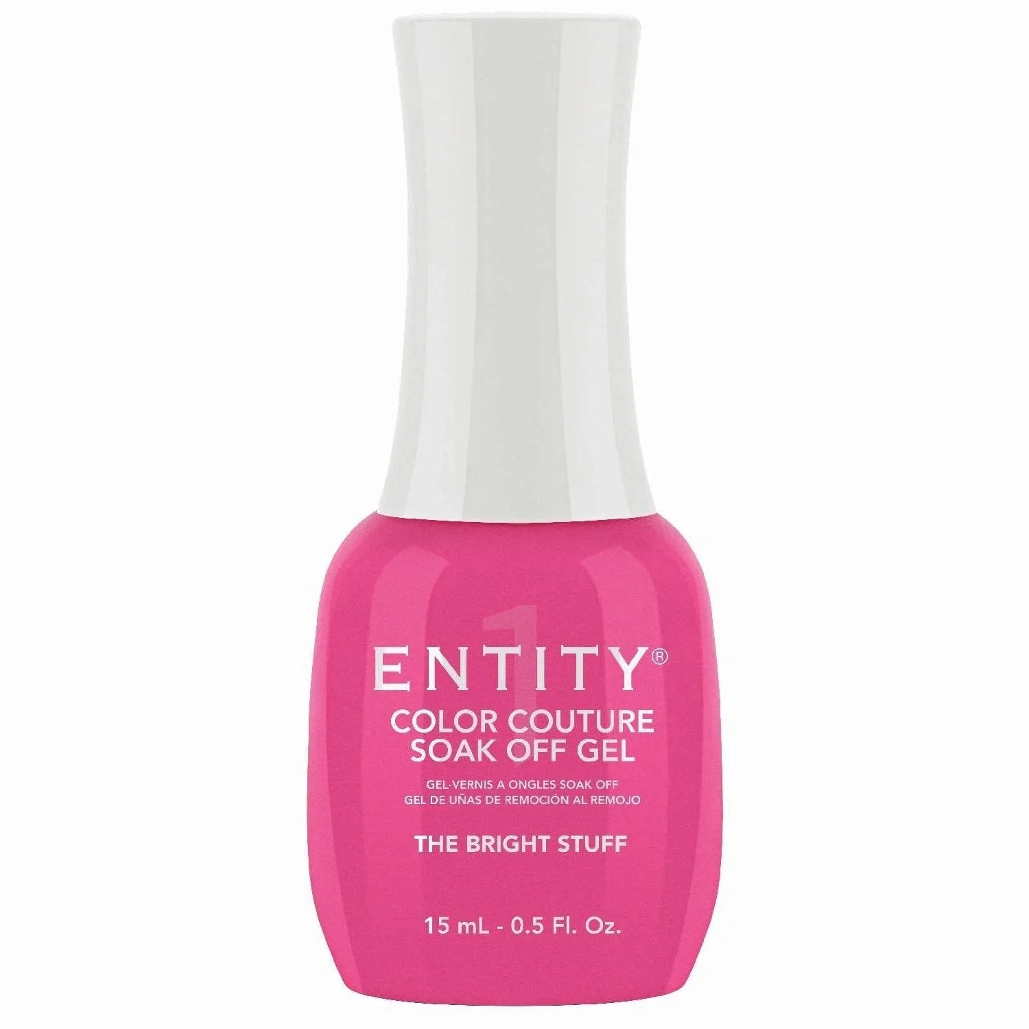 Entity Color Couture Soak Off Gel The Bright Stuff 0.5 Fl Oz by ENTITY