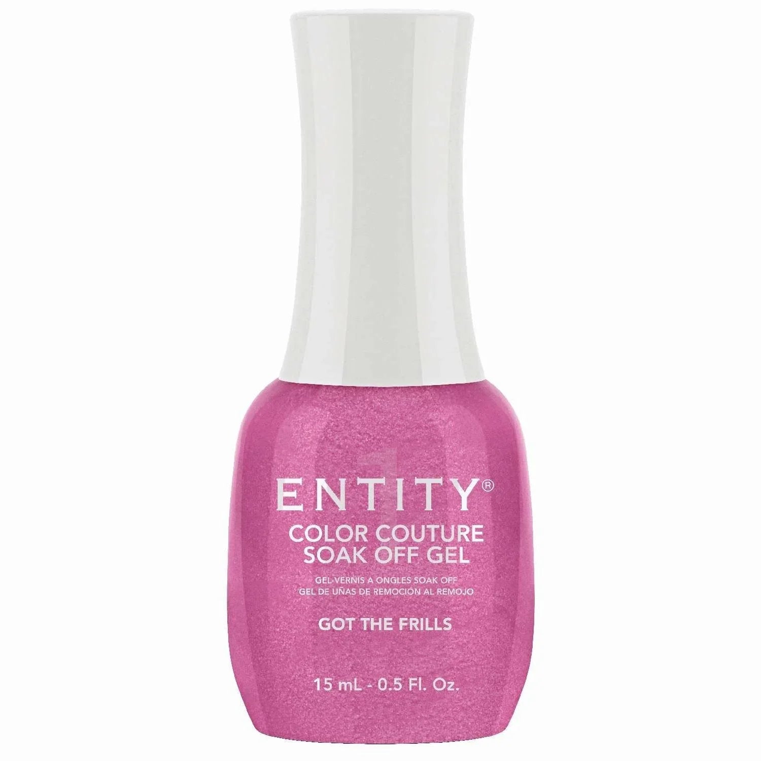 Entity Color Couture Soak Off Gel Got The Frills 0.5 Fl Oz by ENTITY