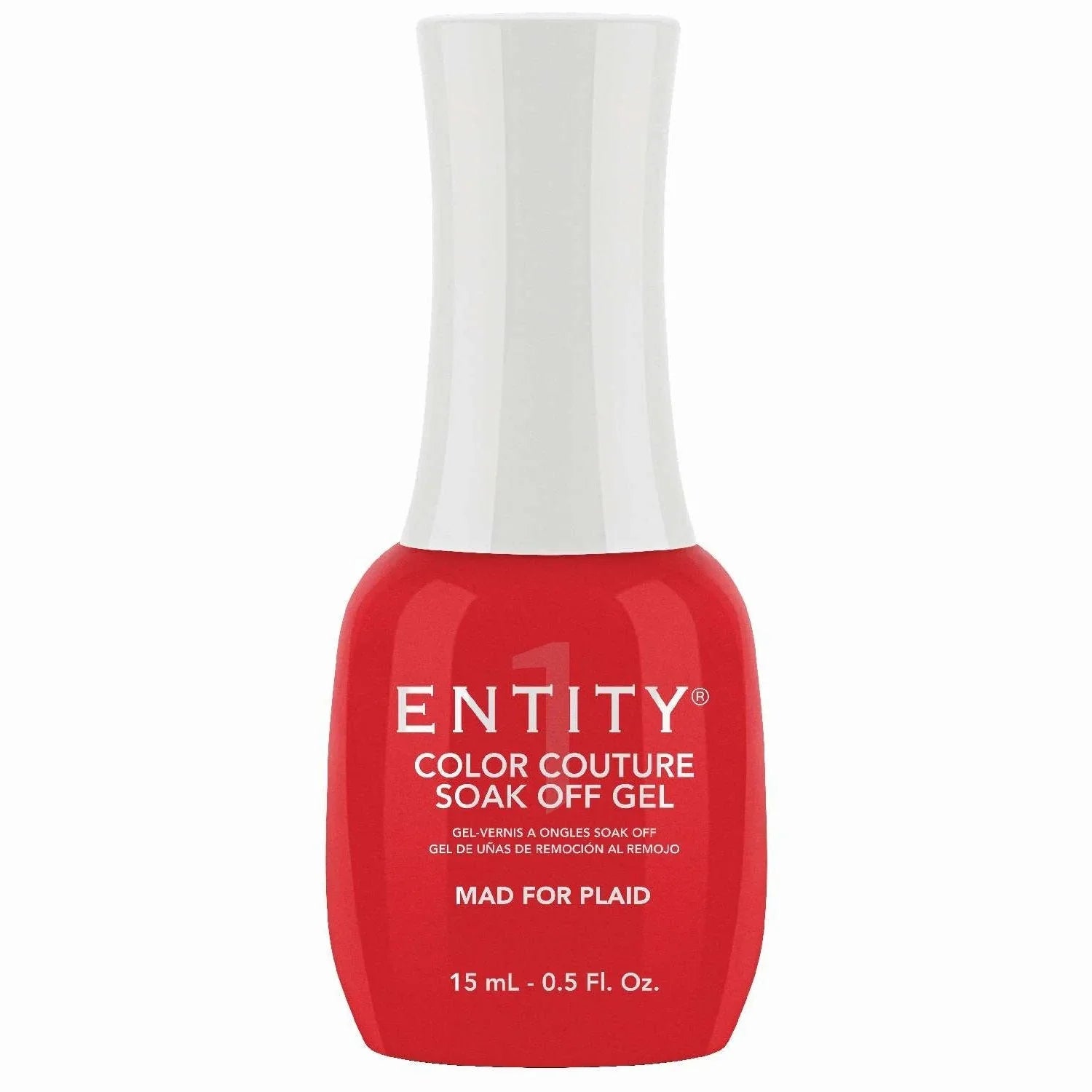 Entity Color Couture Soak Off Gel Mad For Plaid 0.5 Fl Oz by ENTITY