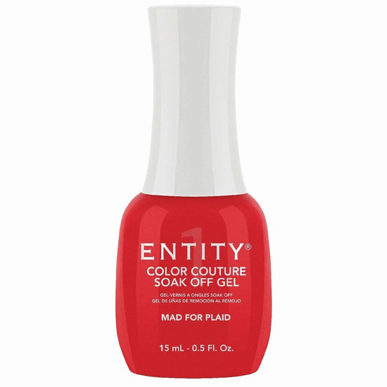 Entity Color Couture Soak Off Gel Mad For Plaid 0.5 Fl Oz by ENTITY