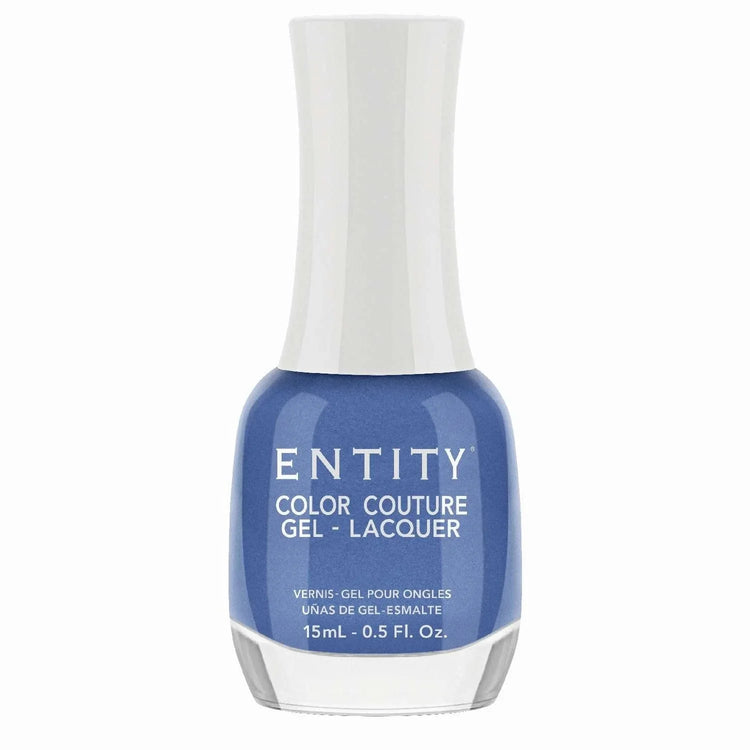 Entity Color Couture Gel Lacquer Beauty Icon 550 Blue Bikini 0.5 Fl Oz by ENTITY