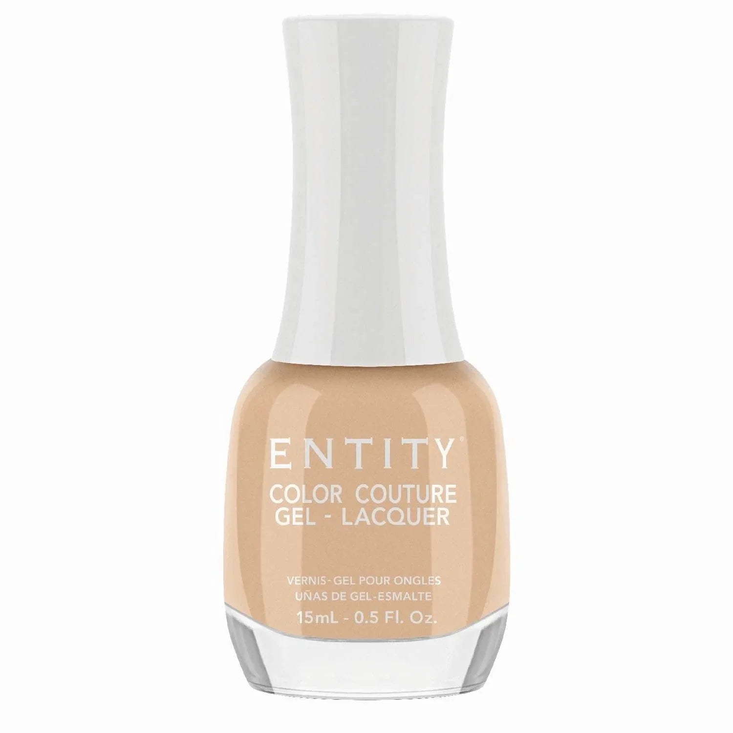Entity Color Couture Gel Lacquer Beauty Icon 609 Natural Look 0.5 Fl Oz by ENTITY