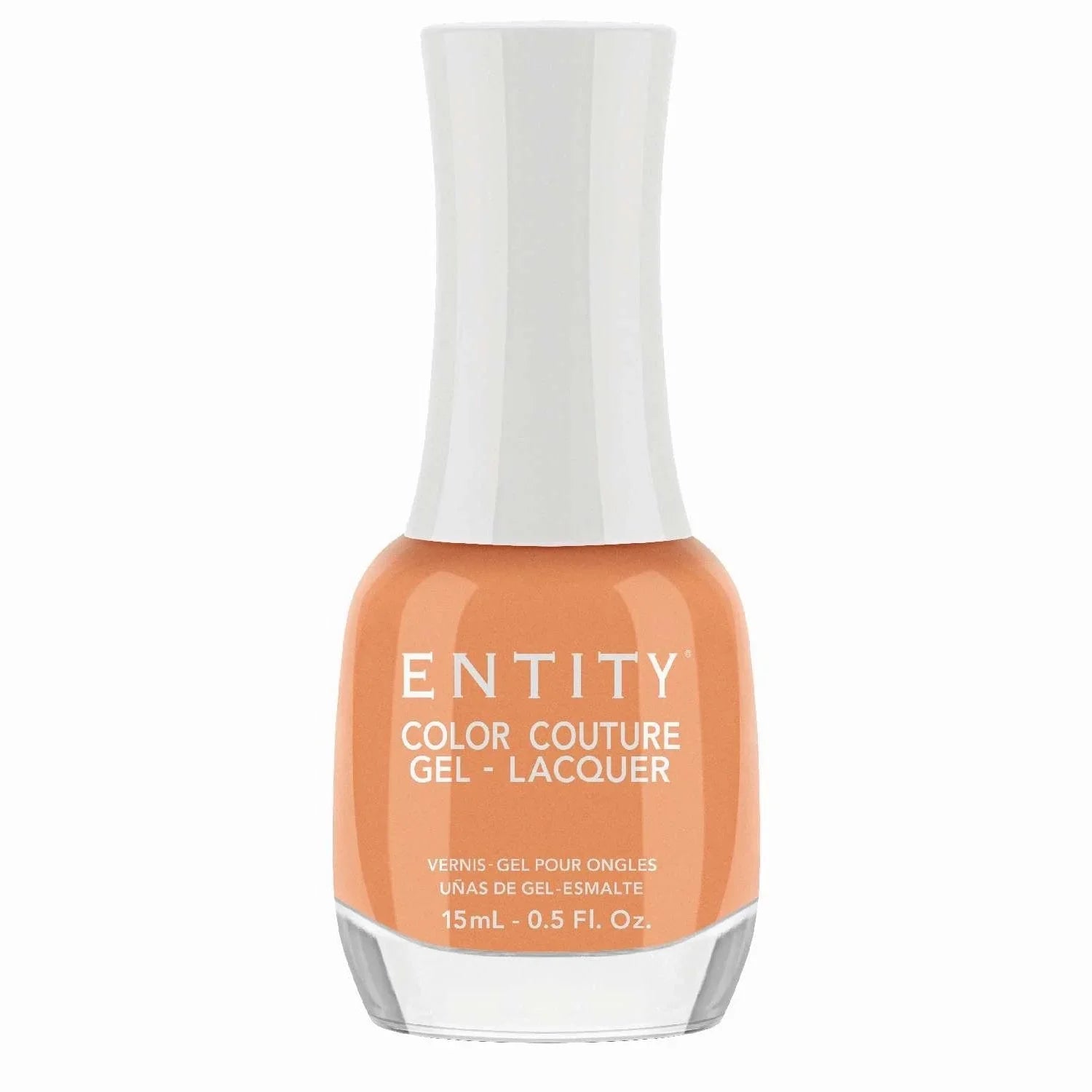 Entity Color Couture Gel Lacquer Beauty Icon 619 Apricot Beach Bag 0.5 Fl Oz by ENTITY
