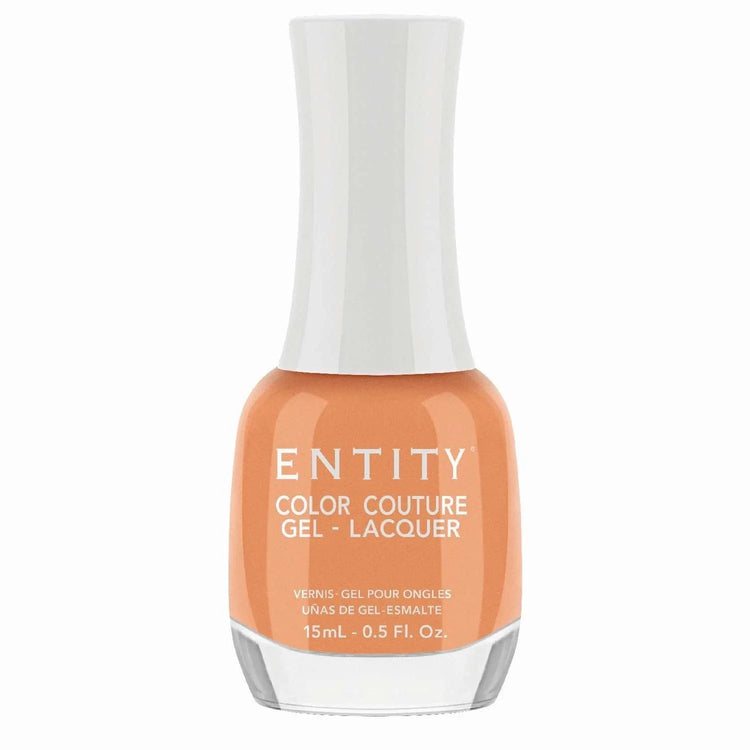 Entity Color Couture Gel Lacquer Beauty Icon 619 Apricot Beach Bag 0.5 Fl Oz by ENTITY