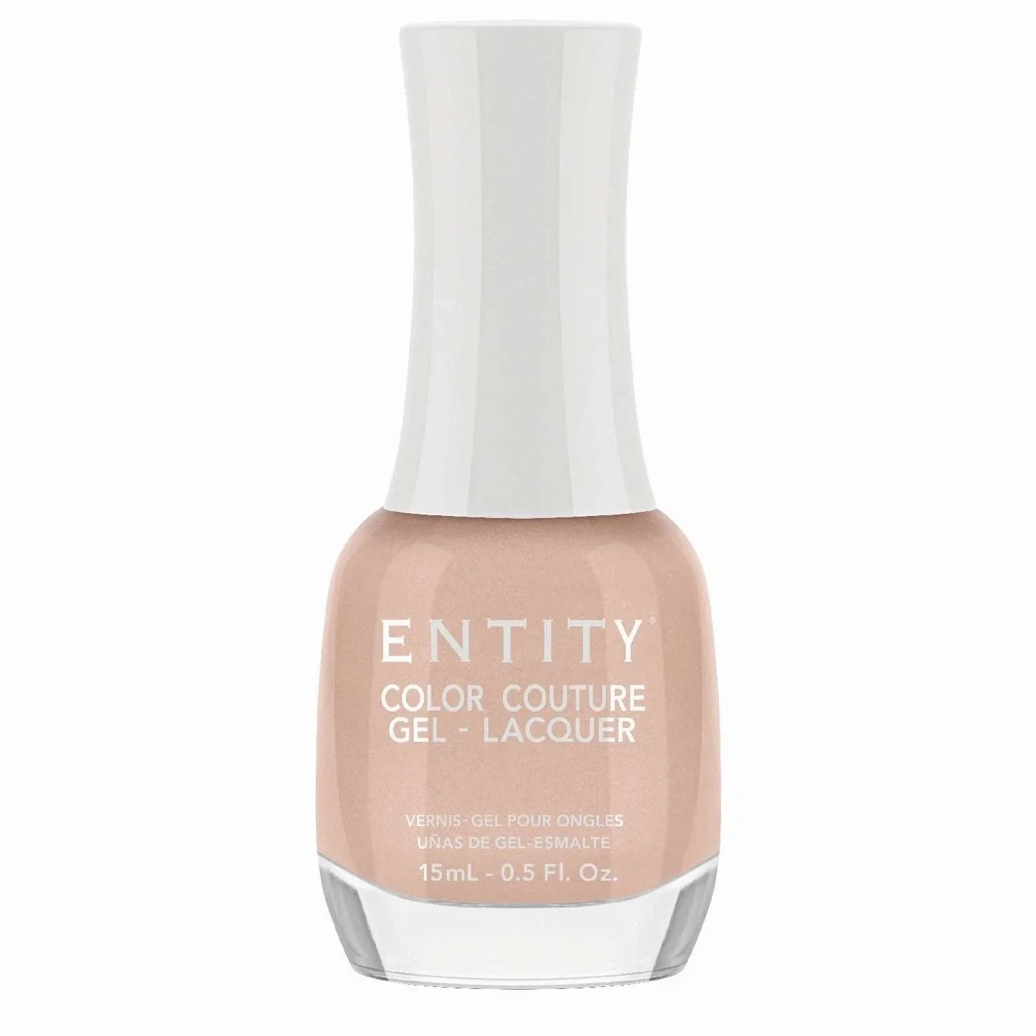 Entity Color Couture Gel Lacquer Beauty Icon 709 Nakedness 0.5 Fl Oz by ENTITY