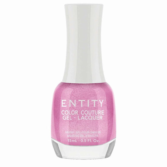 Entity Color Couture Gel Lacquer Beauty Icon 761 Ruching Pink 0.5 Fl Oz by ENTITY