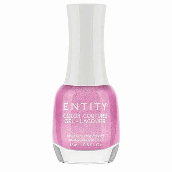 Entity Color Couture Gel Lacquer Beauty Icon 761 Ruching Pink 0.5 Fl Oz