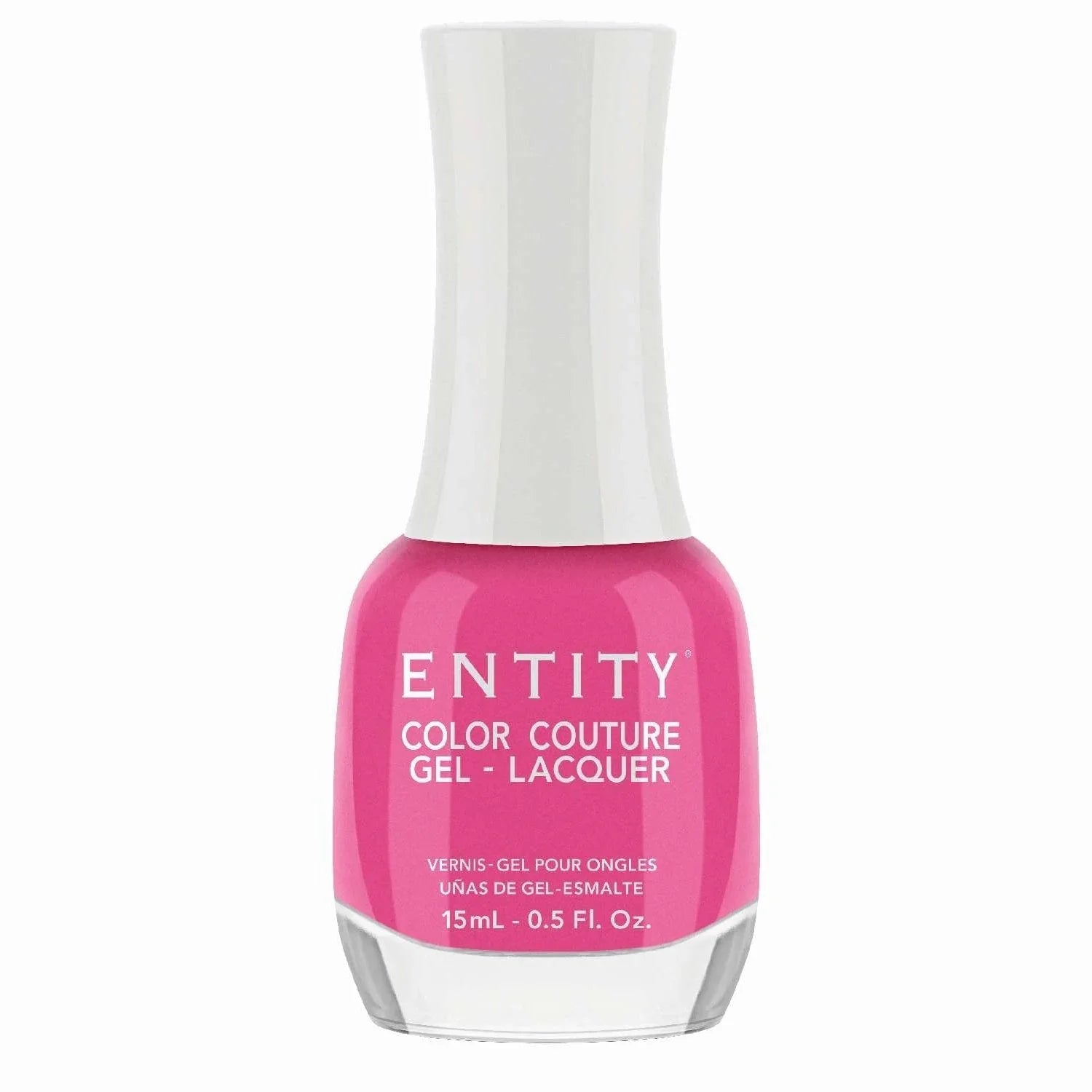Entity Color Couture Gel Lacquer Beauty Icon 850 The Bright Stuff 0.5 Fl Oz by ENTITY