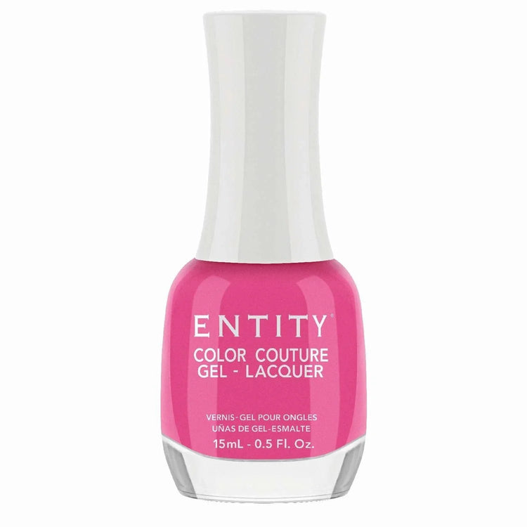 Entity Color Couture Gel Lacquer Beauty Icon 850 The Bright Stuff 0.5 Fl Oz by ENTITY