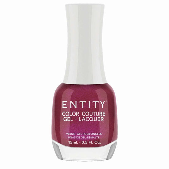 Entity Color Couture Gel Lacquer Beauty Icon 858 Ruby Sparks 0.5 Fl Oz by ENTITY
