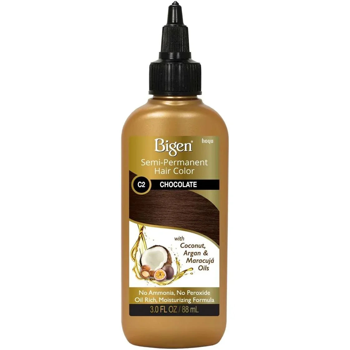Bigen Semi-Permaneant Hair Color Chocolate 3 Oz by Bigen