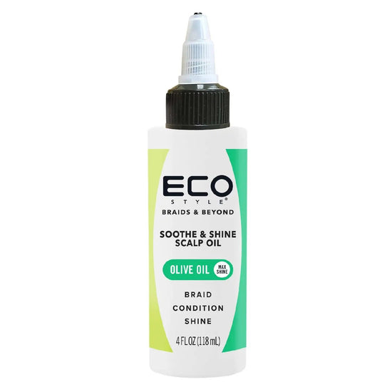 Eco Style Braids Soothe And Shine Scalp Oil Olive Oil 4 Oz