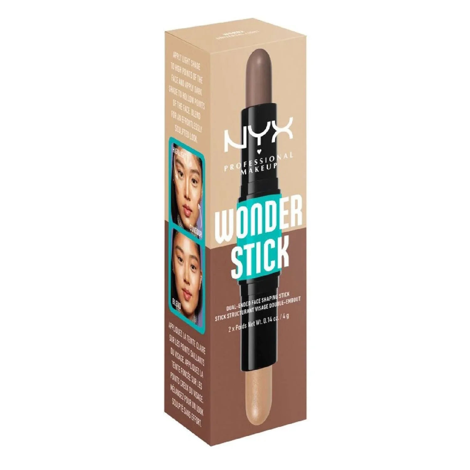 NYX Wonder Stick 02 - Universal Light 0.14 Oz by NYX