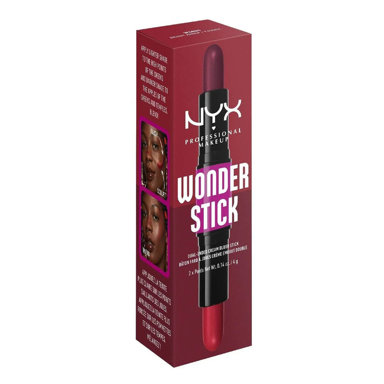 NYX Wonder Stick Cream Blush 05 - Bright Amber And Fuschia 0.28 Oz by NYX