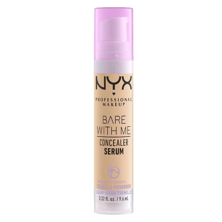 NYX Bare With Me Concealer Serum 4 - Beige 0.32 Fl Oz by NYX