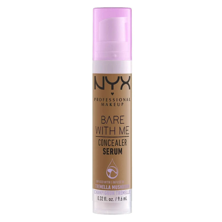 NYX Bare With Me Concealer Serum 9 - Deep Golden 0.32 Fl Oz by NYX