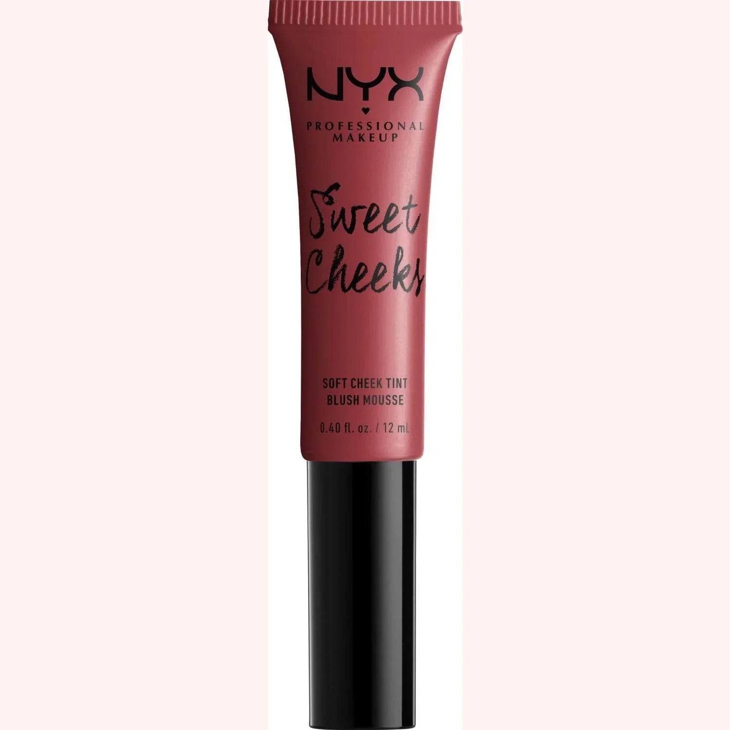 NYX Sweet Cheeks Soft Cheek Tint Blush Mousse 03 Coralicious, a buildable cream blush coralicious in a tube.