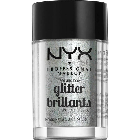 NYX Face And Body Glitter 07 - Ice 0.08 Oz by NYX