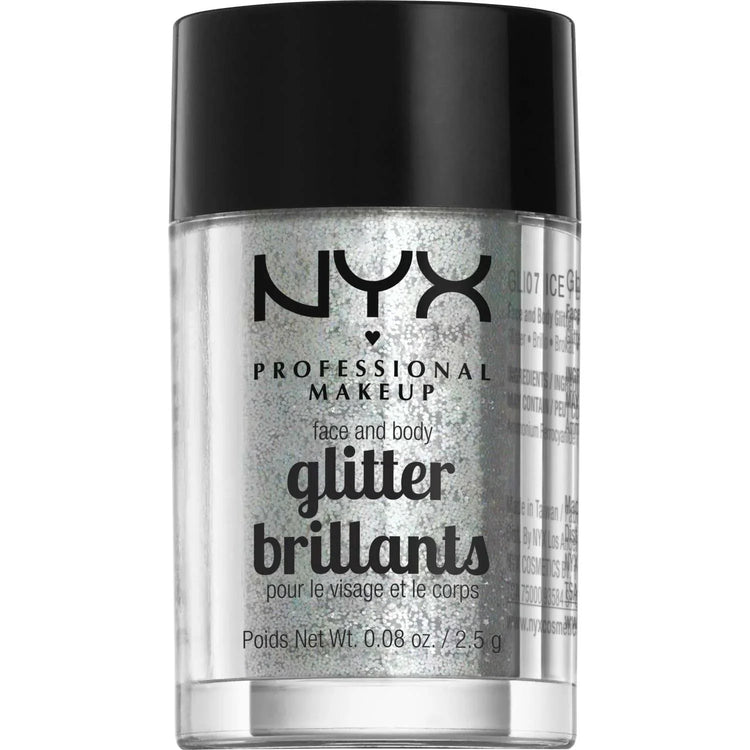 NYX Face And Body Glitter 07 - Ice 0.08 Oz by NYX