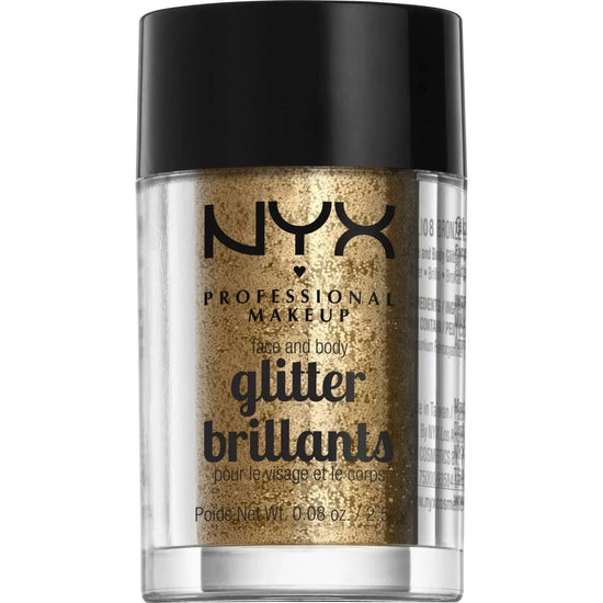 NYX Face And Body Glitter 08 - Bronze 0.08 Oz by NYX