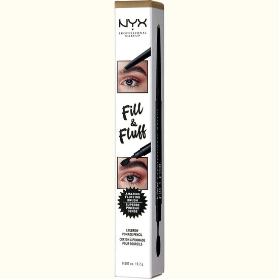 NYX Fill Fluff Eyebrow Pomade Pencil 01 - Blonde 0.007 Oz by NYX
