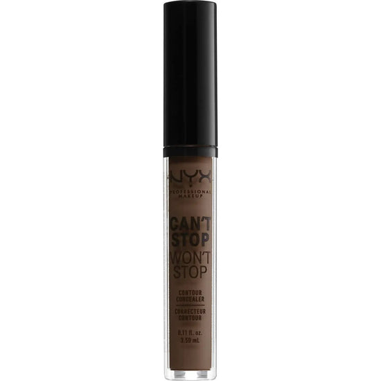 Nyx Cant Stop Wont Stop Contour Concealer 22 Deep 0.11 Oz