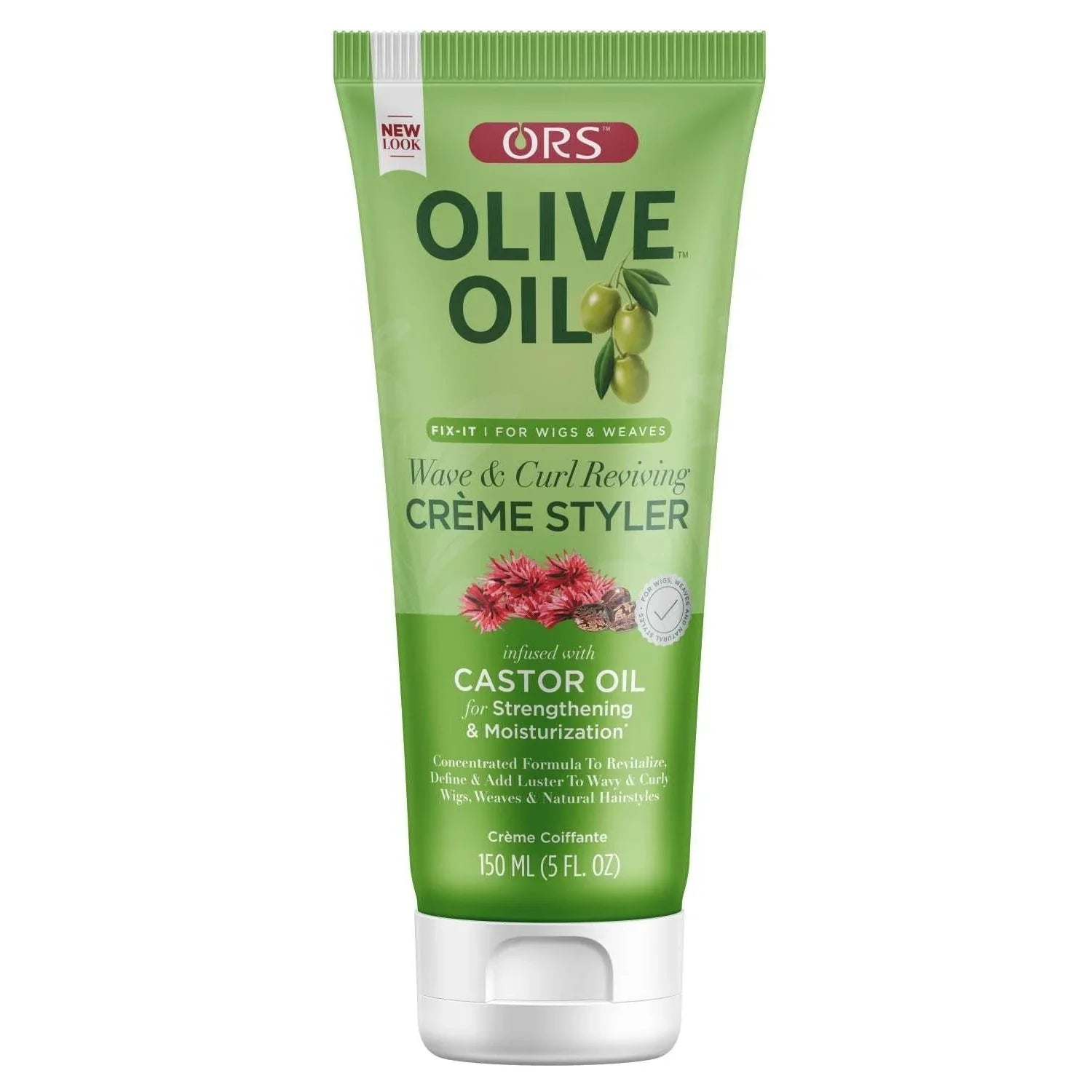 Ors Olive Oil Fix-It For Wigs Weaves Wave Curl Reviving Creme Styler 5 Oz by ORS
