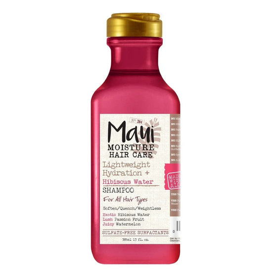 Maui Moisture Lightweight Hydration Hibiscus Water Shampoo 13.0 Fl Oz by Maui Moisture