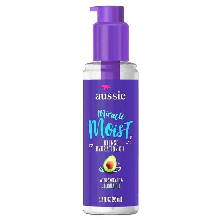 Aussie Miracle Moist Intense Hydration Oil 3.2 Fl Oz by Aussie