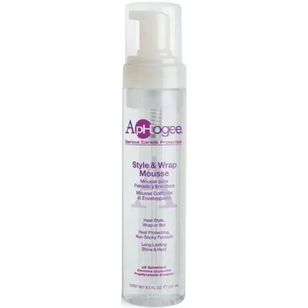 Aphogee Style Wrap Mousse 8.5 Fl Oz by ApHogee