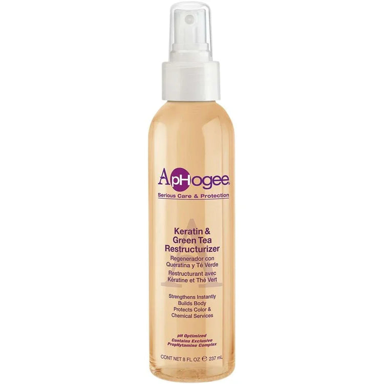 Aphogee Keratin Green Tea Restructurizer 8 Fl Oz by ApHogee