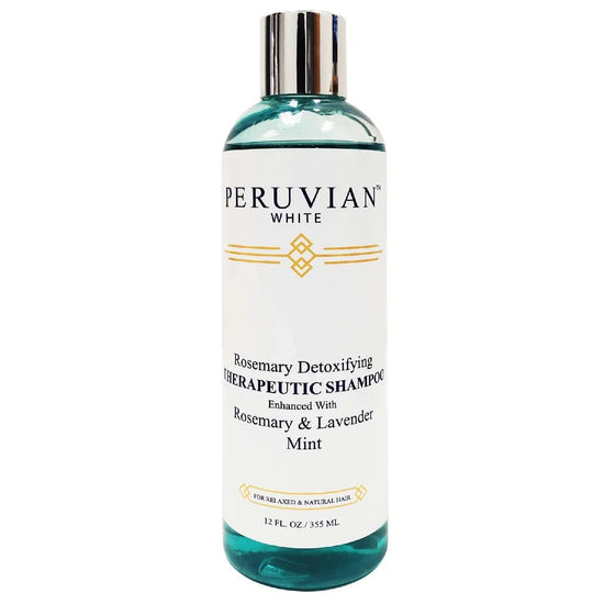 Peruvian White Rosemary Detoxifying Therapeutic Shampoo 12 Oz by Peruvian White