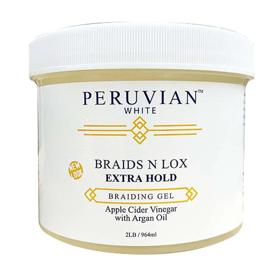 Peruvian White Braids N Lox Argan 32 Oz by Peruvian White