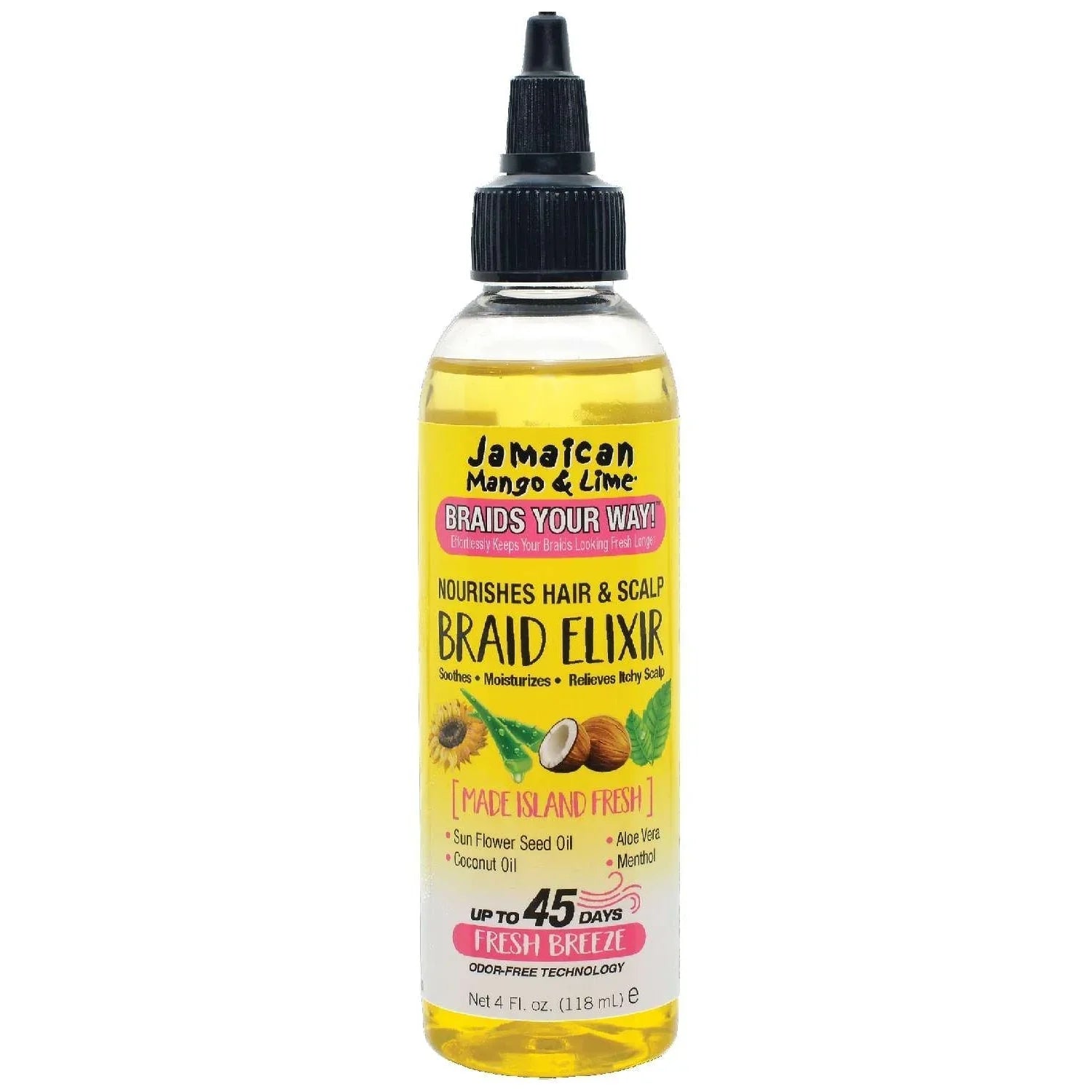 Jamaican Mango & Lime Braids Your Way - Elixir Braiding Oil by Jamaican Mango & Lime