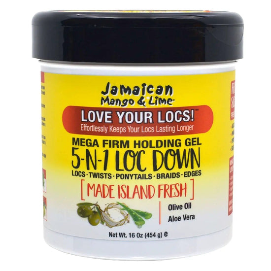 Jamaican Mango And Lime 5-N-1 Loc Down Holding Gel 1 oz
