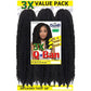 3X Queen B Q Ban Twist Braids Color 30 16 Inch Hair